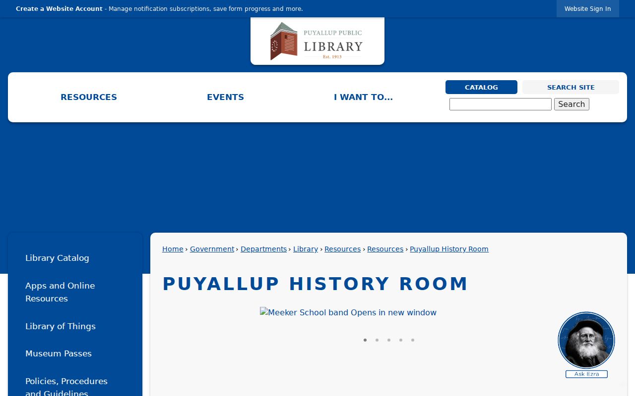 South Hill city directory Puyallup History Room