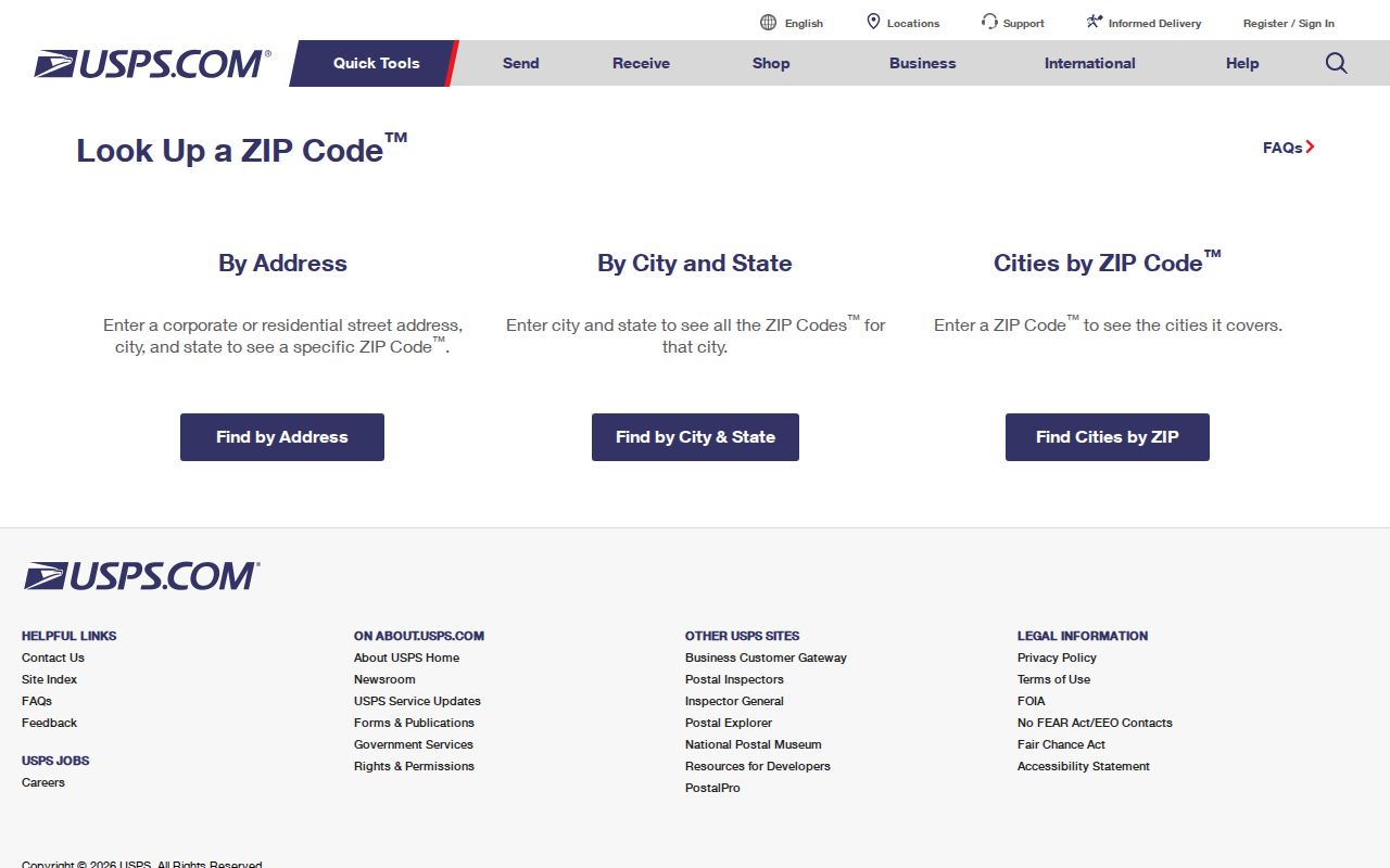 USPS address, city and state, and cities by ZIP lookup tabs for South Hill ZIP codes
